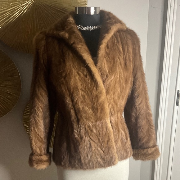 **Vintage Mink Fur Jacket** - Picture 2 of 7